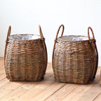 Braided Storage Basket with Practical Handles | Kelmera