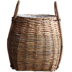 Braided Storage Basket with Practical Handles | Kelmera
