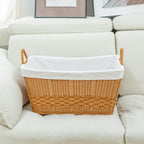 Braided Storage Basket with Removable Inner Lining | Kelmera