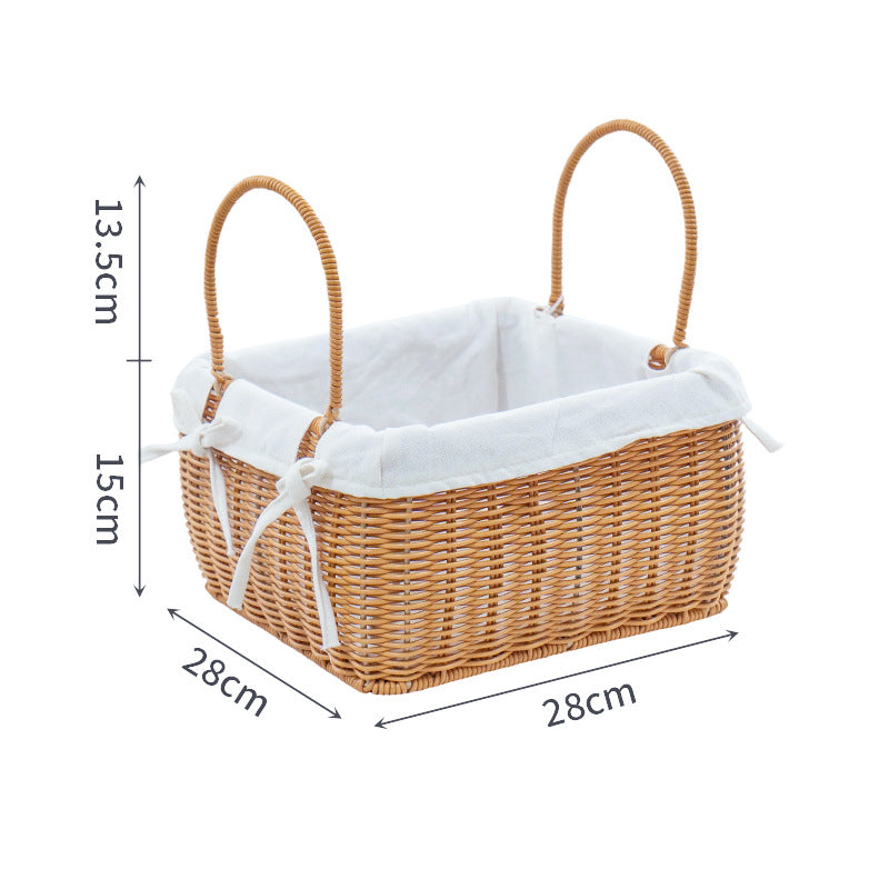 Braided Storage Basket with Removable Inner Lining | Kelmera