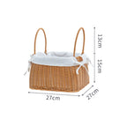 Braided Storage Basket with Removable Inner Lining | Kelmera