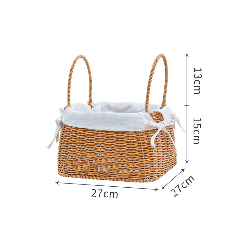 Braided Storage Basket with Removable Inner Lining | Kelmera