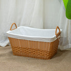 Braided Storage Basket with Removable Inner Lining | Kelmera