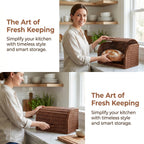 Bread Basket with Lid | Kelmera