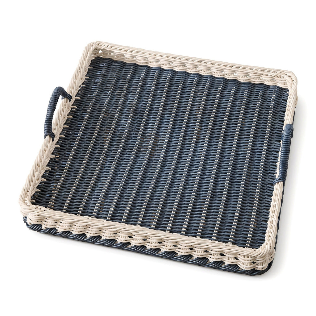 Breakfast Tray Woven Natural Fiber Soft Textile | Kelmera