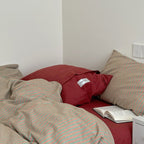 Bryina Bedding Set - 100% Cotton - Green