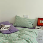 Bryina Bedding Set - 100% Cotton - Green