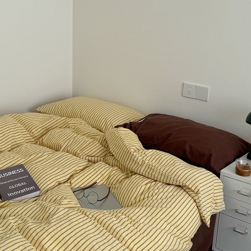 Bryina Bedding Set - 100% Cotton - Green