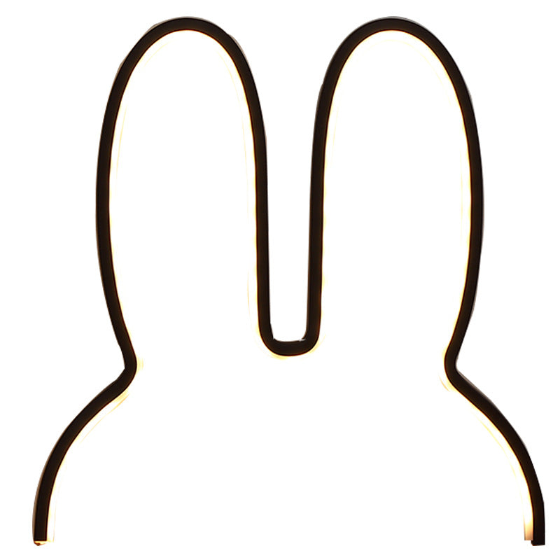Bunny-Shaped LED Ambient Wall and Table Night Light | Kelmera