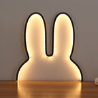 Bunny-Shaped LED Ambient Wall and Table Night Light | Kelmera