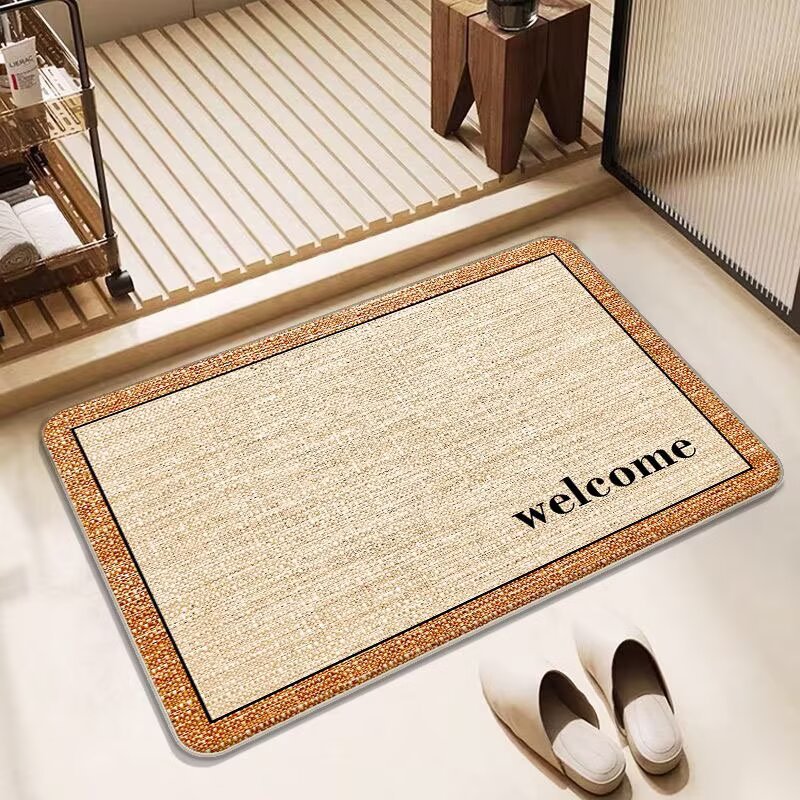 Butterfly-Inspired Decorative Bath Mat | Kelmera