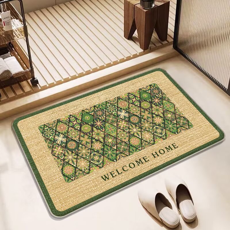 Butterfly-Inspired Decorative Bath Mat | Kelmera
