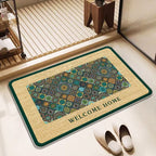 Butterfly-Inspired Decorative Bath Mat | Kelmera