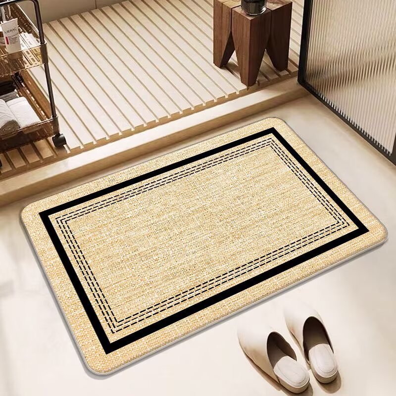 Butterfly-Inspired Decorative Bath Mat | Kelmera