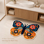 Butterfly-Shaped Bath Mat | Kelmera