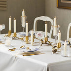 Calvynta Brass Candleholder