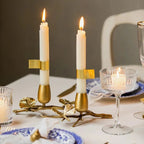 Calvynta Brass Candleholder
