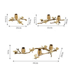 Calvynta Brass Candleholder