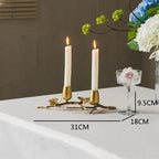 Calvynta Brass Candleholder