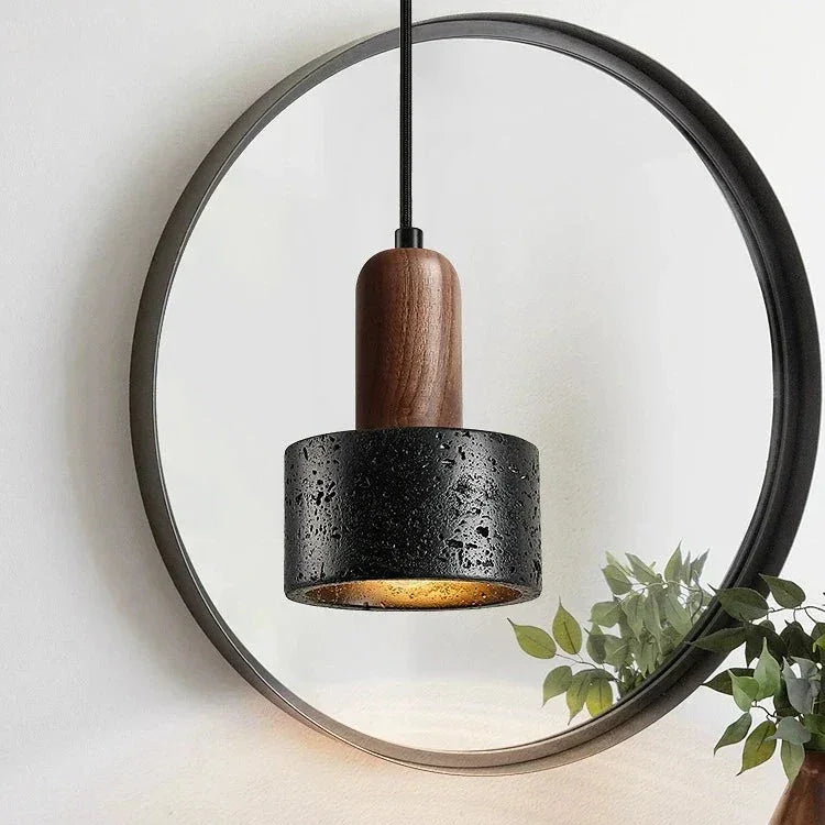 Oscar Travertine Pendant Lamp-Kelmera