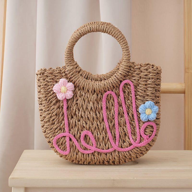 Carry Basket Blue Pink | Kelmera