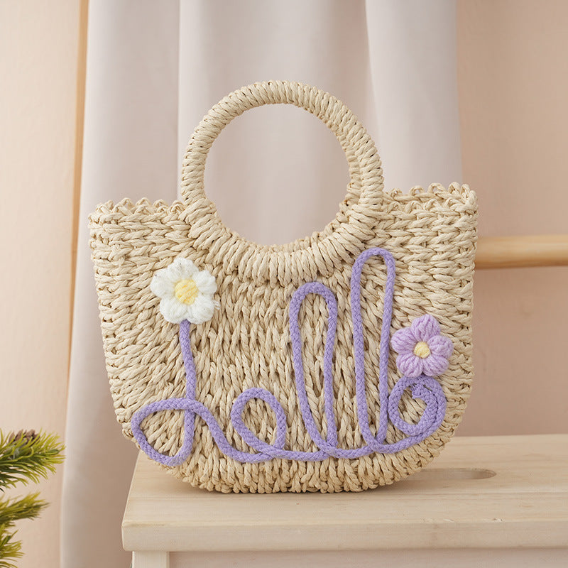 Carry Basket Blue Pink | Kelmera