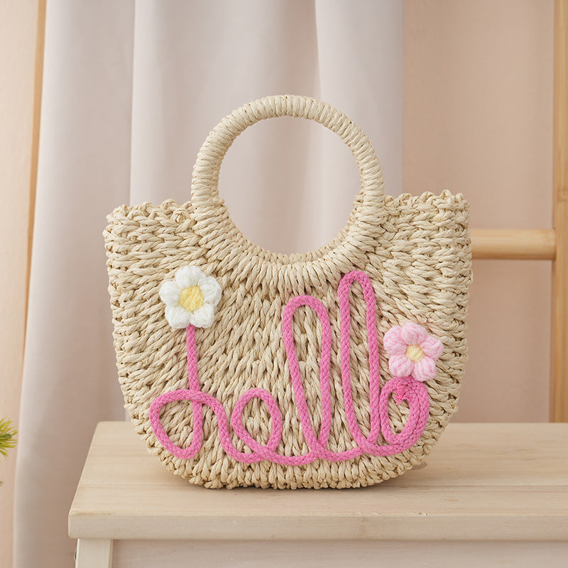Carry Basket Blue Pink | Kelmera