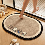 Cartoon Animal Non-Slip Bath Mat | Kelmera