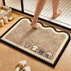 Cartoon Animal Non-Slip Bath Mat | Kelmera
