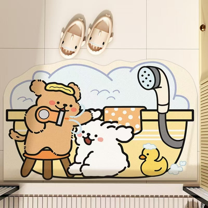 Cartoon Bath Mat | Kelmera