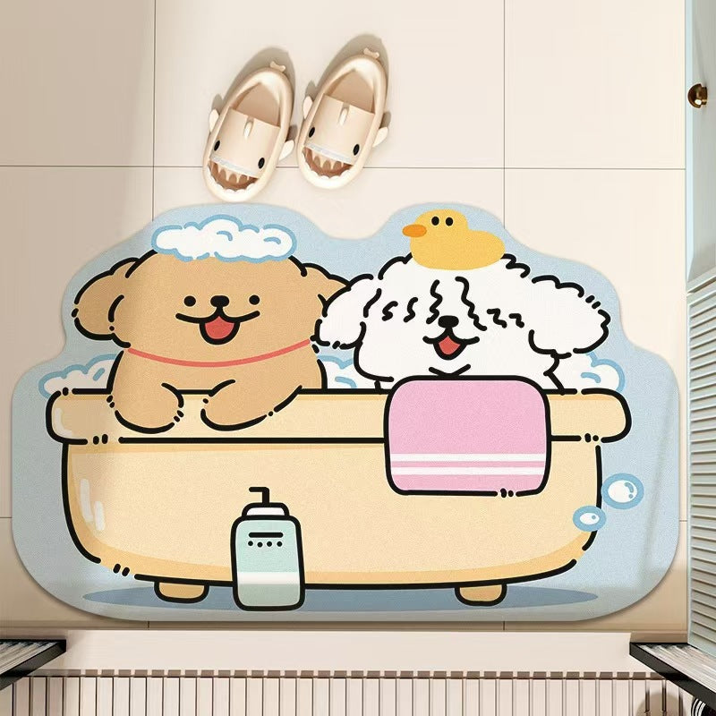 Cartoon Bath Mat | Kelmera