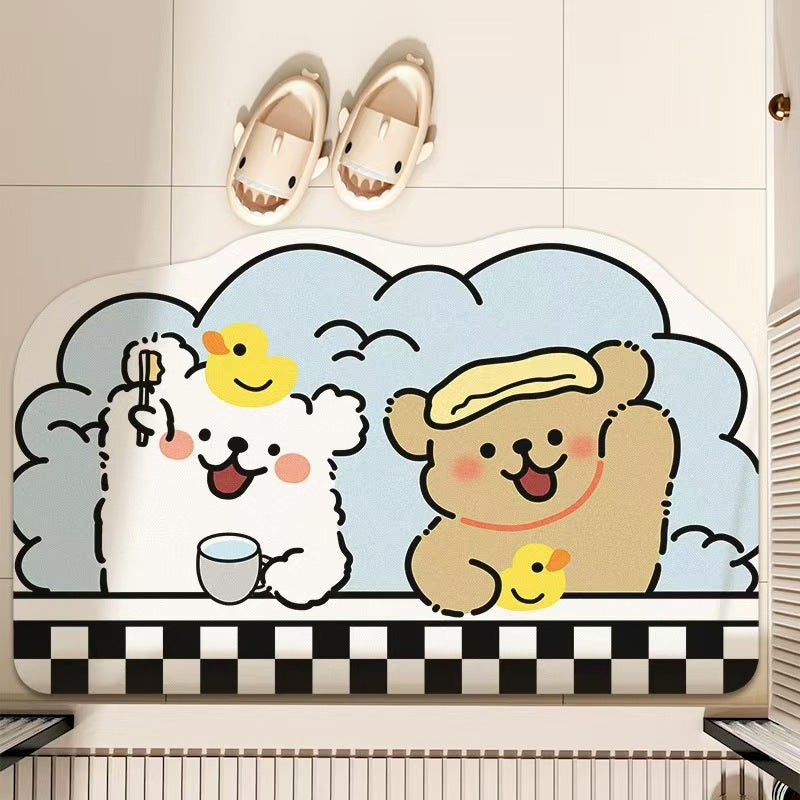 Cartoon Bath Mat | Kelmera