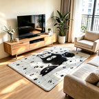 Cartoon Cat Area Rug | Kelmera