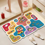 Cartoon Character Bathroom Mat | Kelmera