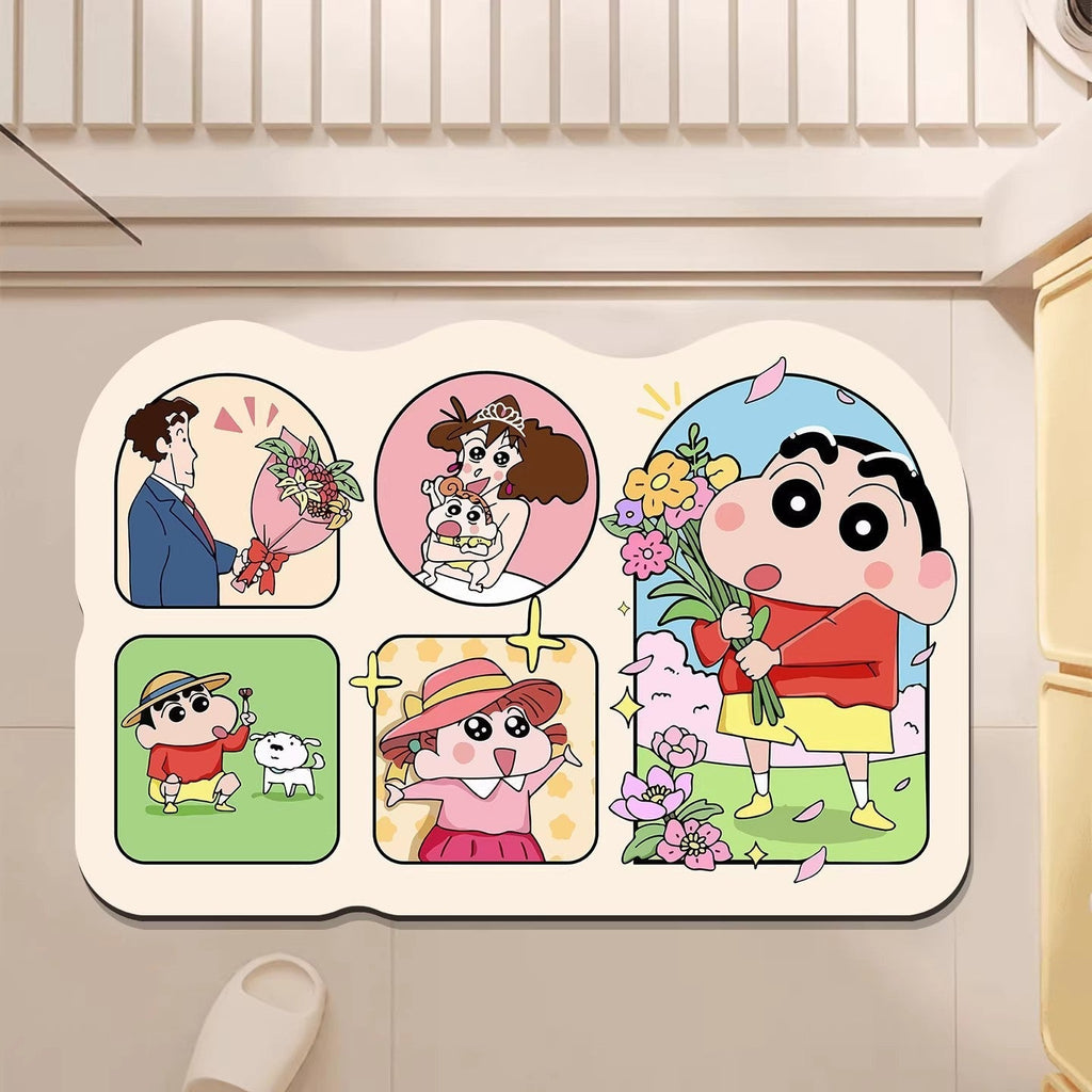 Cartoon Character Bathroom Mat | Kelmera