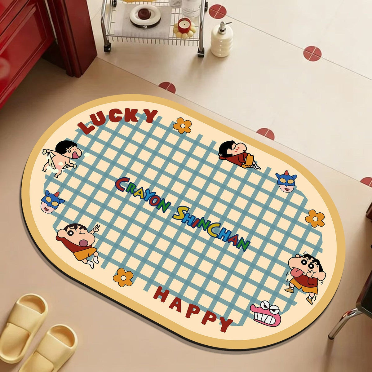 Cartoon Character Bathroom Mat | Kelmera