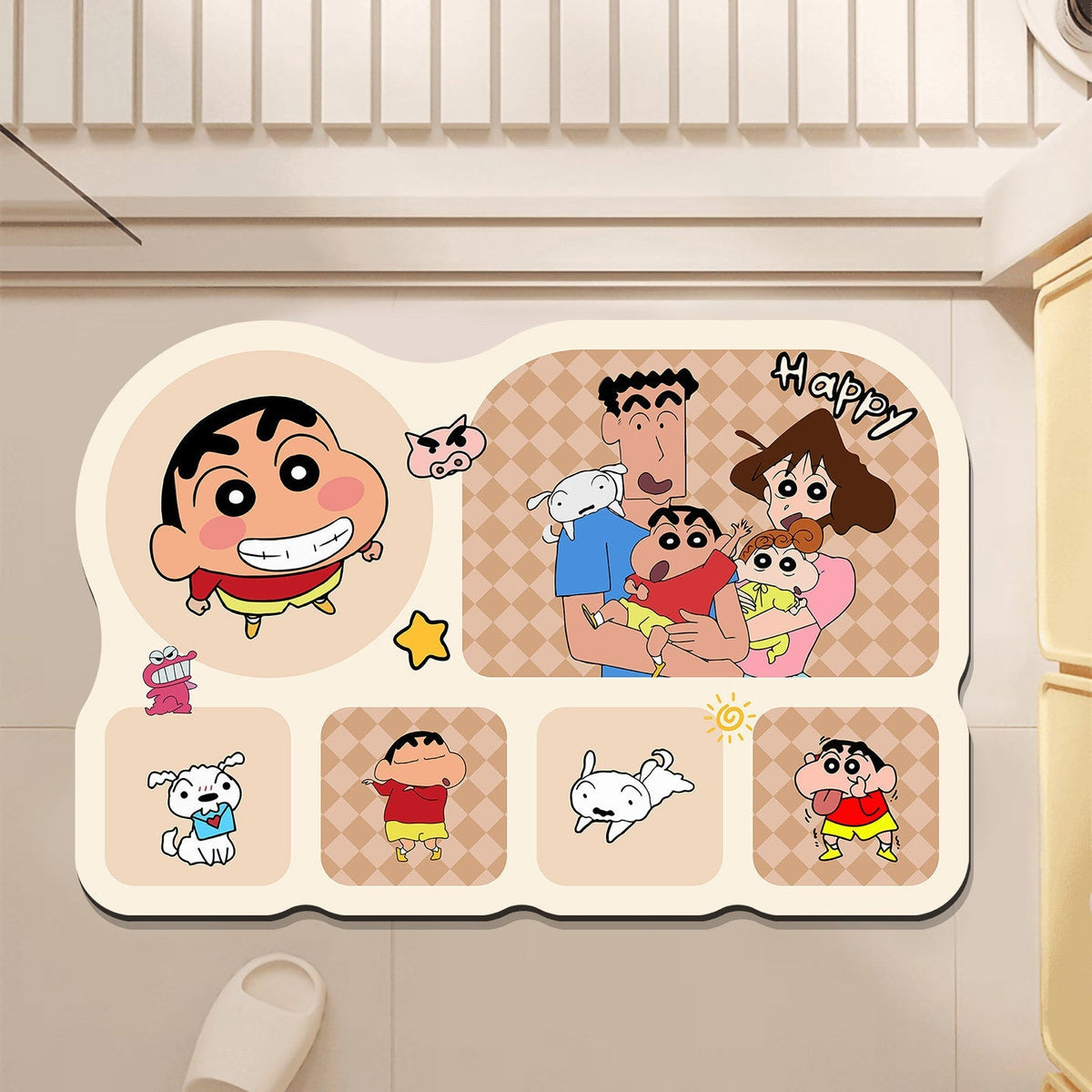 Cartoon Character Bathroom Mat | Kelmera