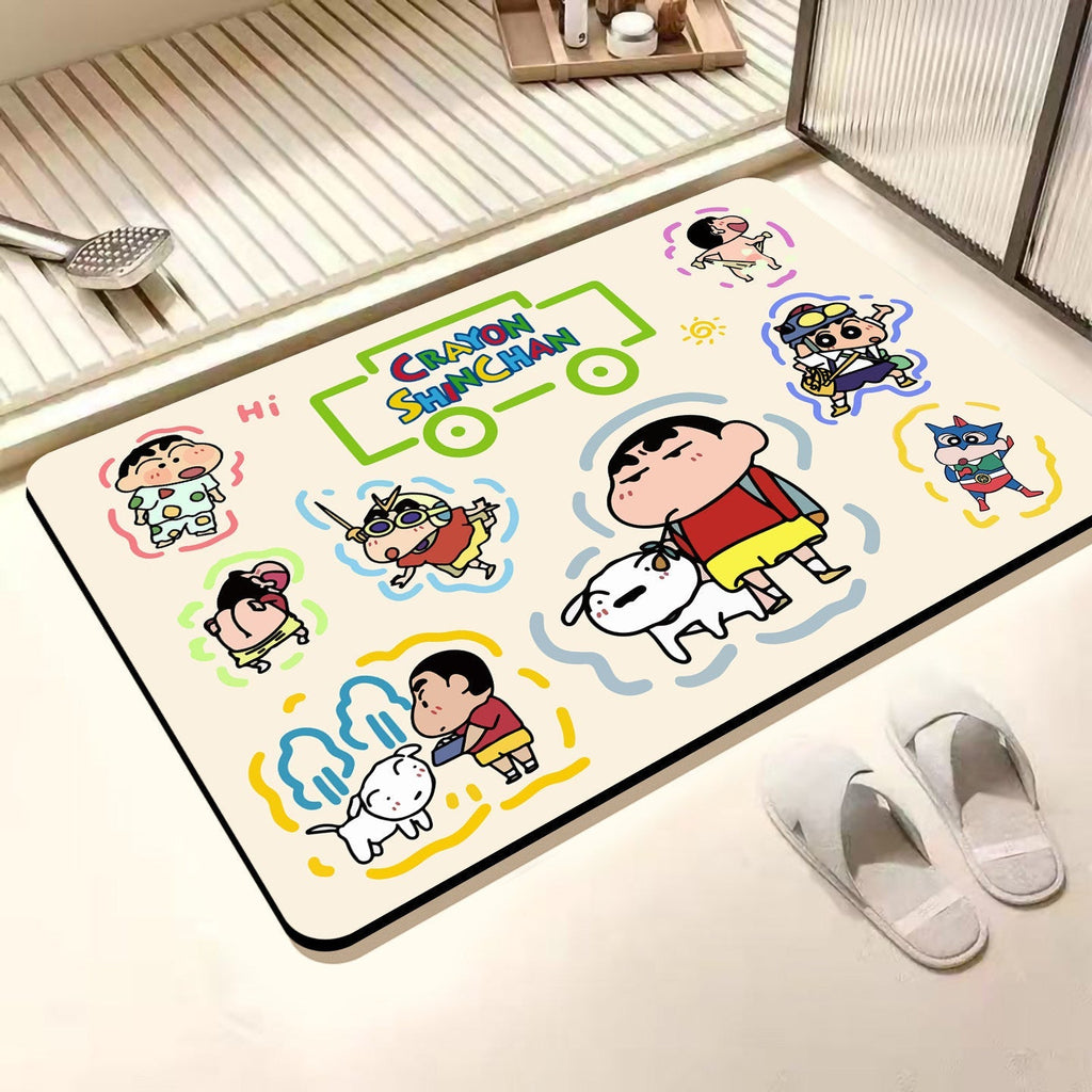 Cartoon Character Bathroom Mat | Kelmera