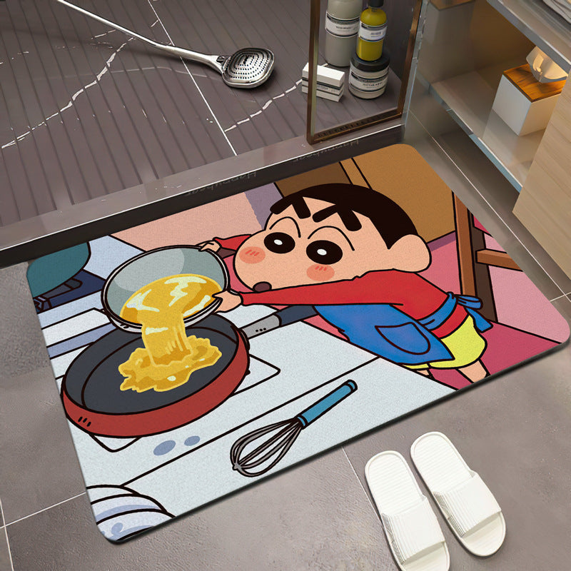 Cartoon Character Floor Mat | Kelmera