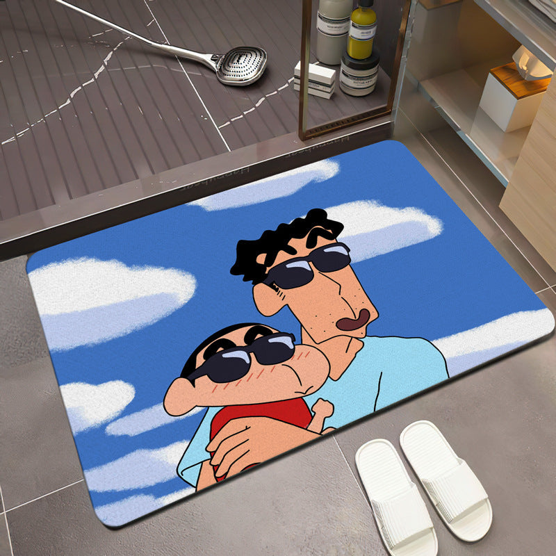 Cartoon Character Floor Mat | Kelmera