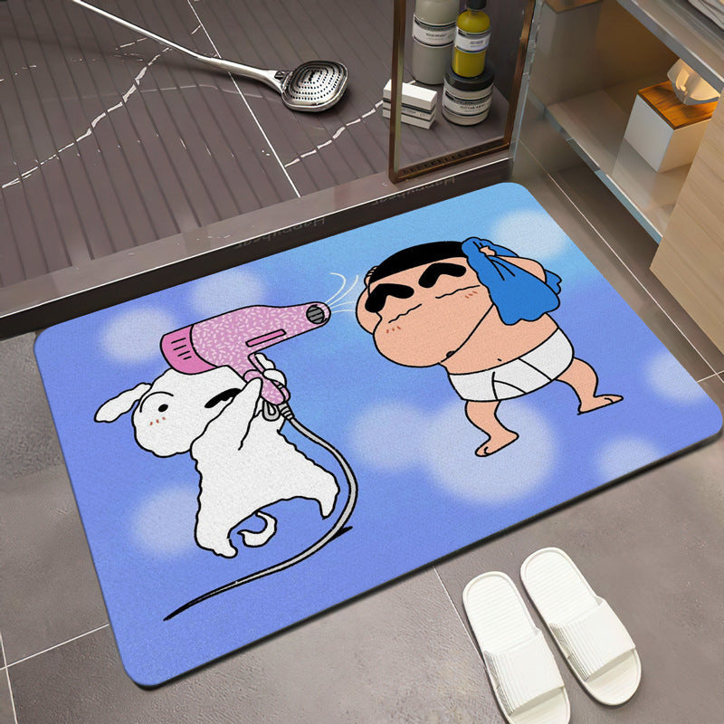 Cartoon Character Floor Mat | Kelmera