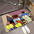 Cartoon Character Floor Mat | Kelmera