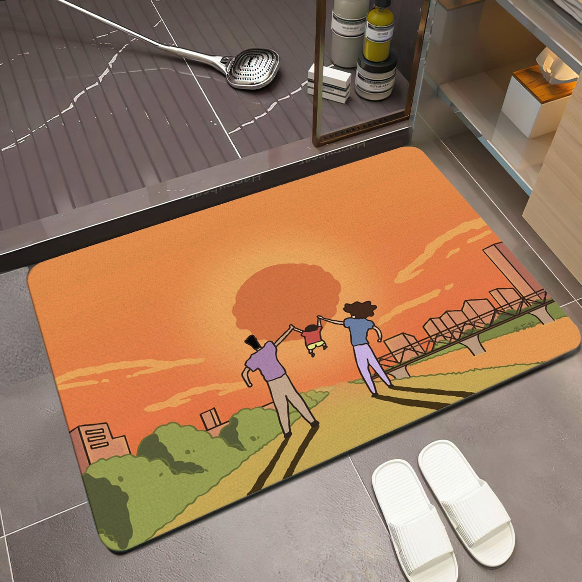Cartoon Character Floor Mat | Kelmera