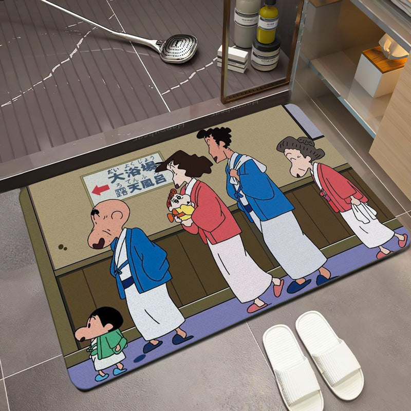 Cartoon Character Floor Mat | Kelmera