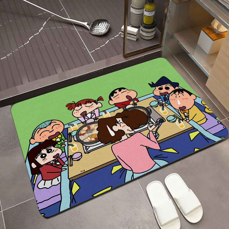Cartoon Character Floor Mat | Kelmera