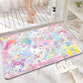 Cartoon Character Memory Foam Bath Mat | Kelmera