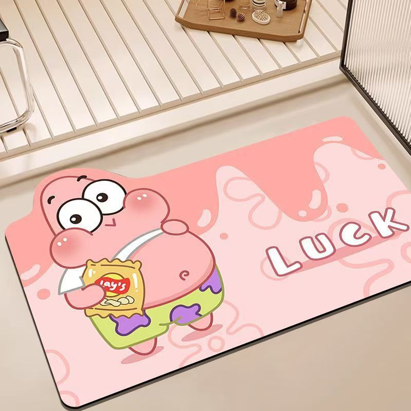 Cartoon Character Themed Bath Mat | Kelmera