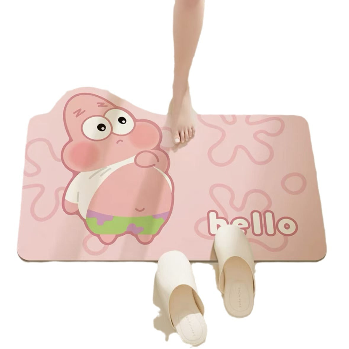 Cartoon Character Themed Bath Mat | Kelmera