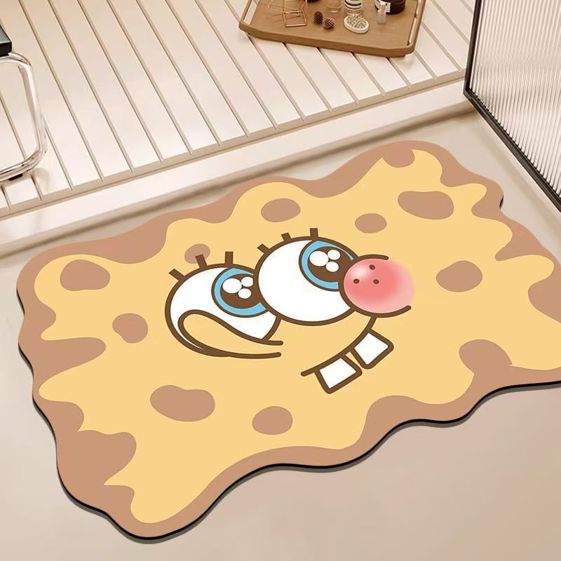 Cartoon Character Themed Bath Mat | Kelmera