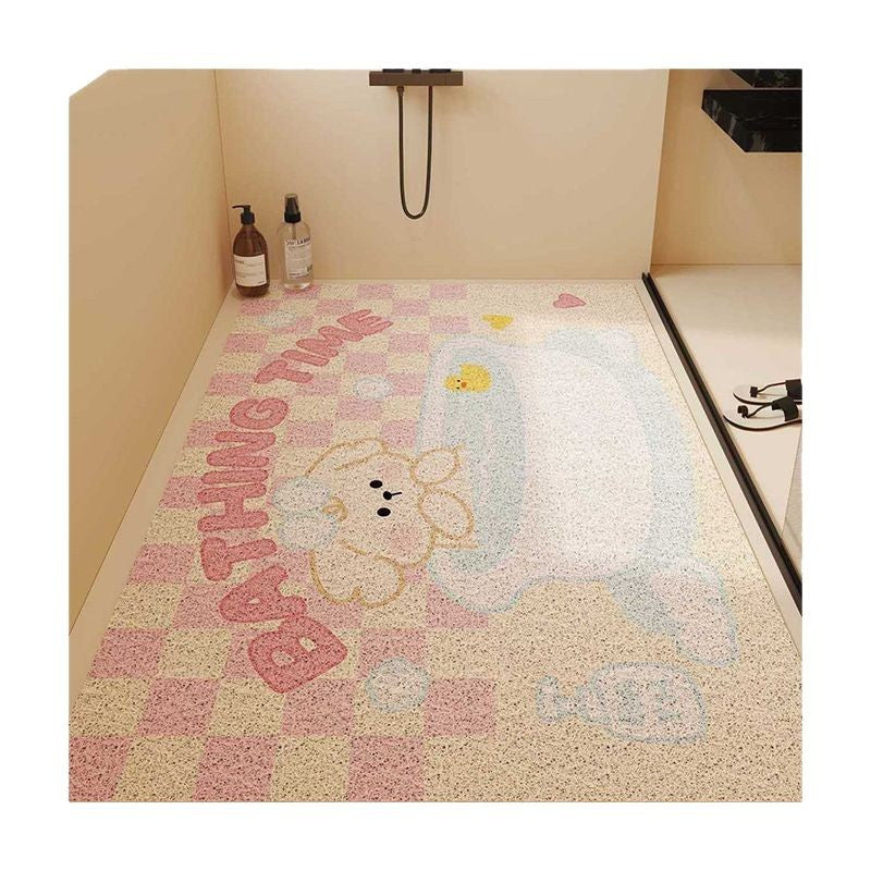 Cartoon Character Themed Bath Mat Soft Textile Non Slip | Kelmera